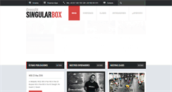 Desktop Screenshot of crossfitsingularbox.com